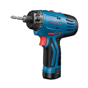 DONGCHENG CORDLESS SCREWDRIVER, 12V, 1.7Ah, Rev, T.Setting, 2speed, Ex. battery