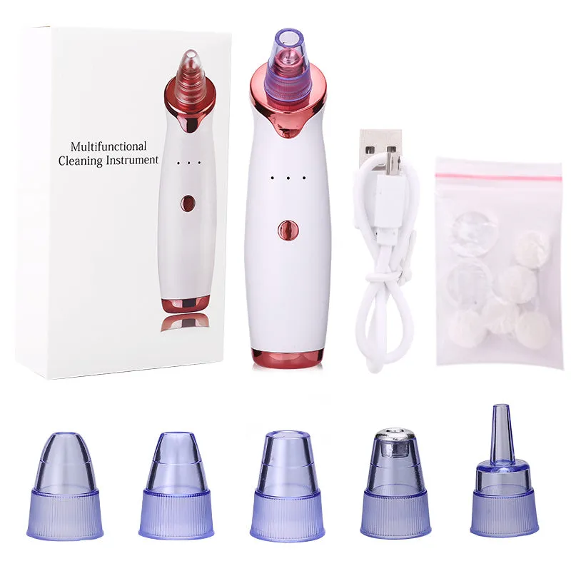 Dot Remover Acne Vacuum Suction Face Clean Black Head Pore Cleaning Beauty Skin Care Tool