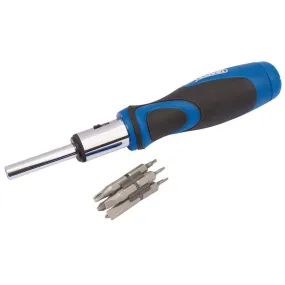 Draper Ratchet Screwdriver and Bit Set (13 Piece) (43640)