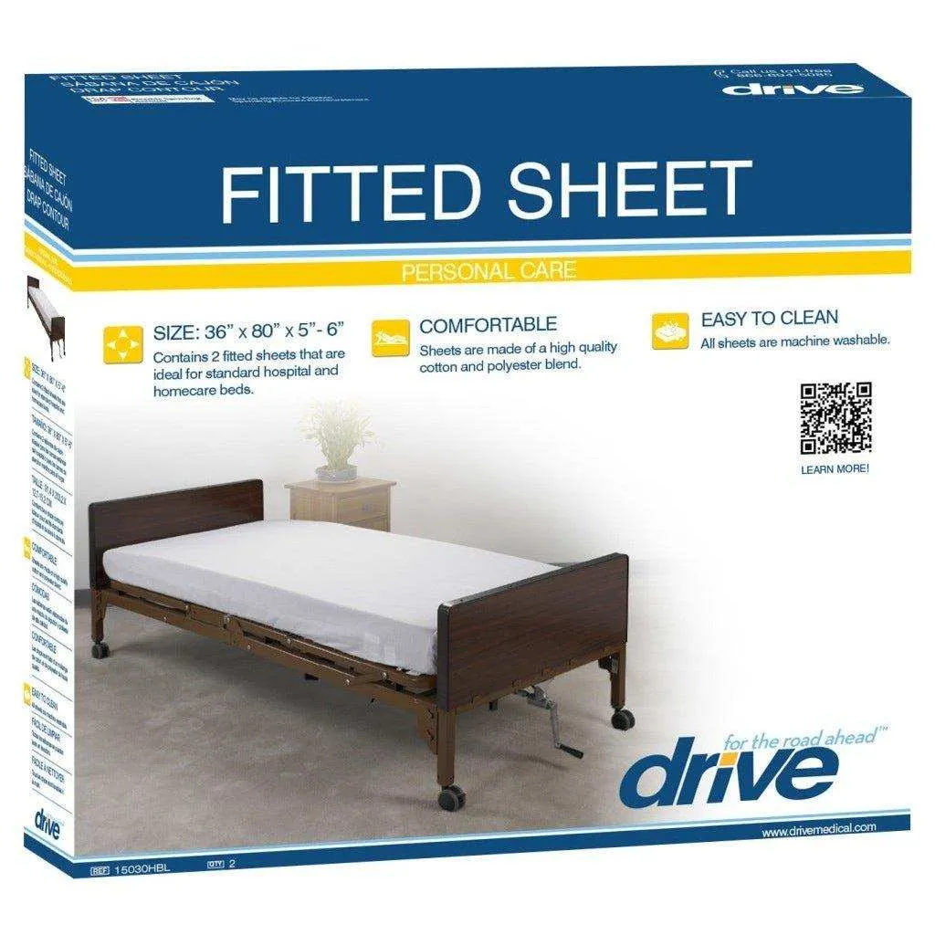 Drive Medical Hospital Bed Fitted Sheets