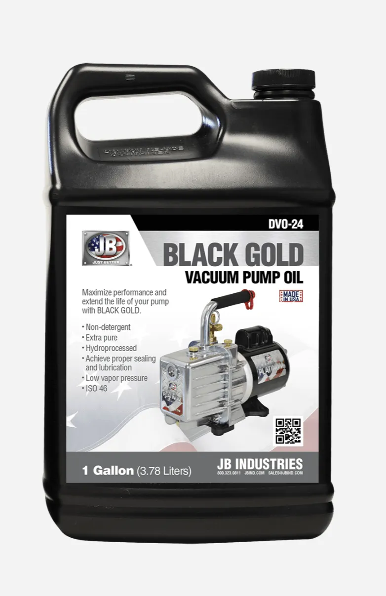 DVO-24 JB INDUSTRIES - BLACK GOLD VACUUM PUMP OIL GALLON