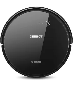 ECOVACS DEEBOT 601 Robotic Vacuum Cleaner, Black - Refurbished