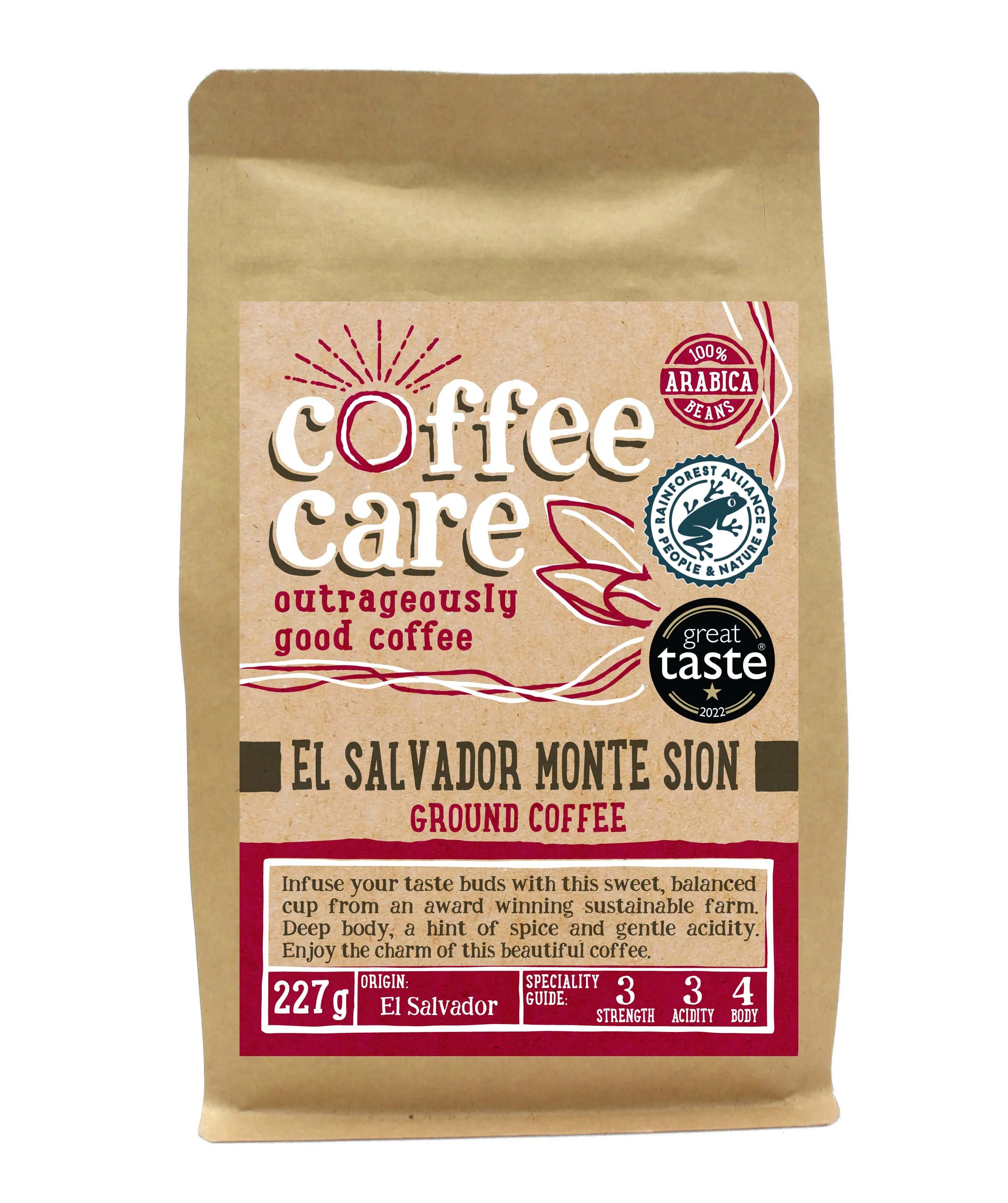 El Salvador Monte Sion Ground Coffee