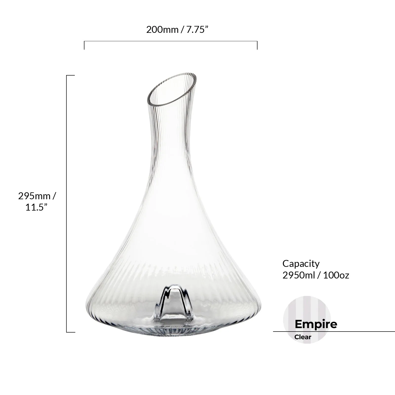 Empire | Wine Carafe