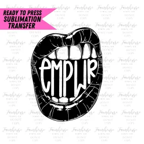 Empower Mouth, Ready To Press, Sublimation Transfers, Sublimation Print, Transfer Ready To Press, March Fight, Women's Trending Graphic 22