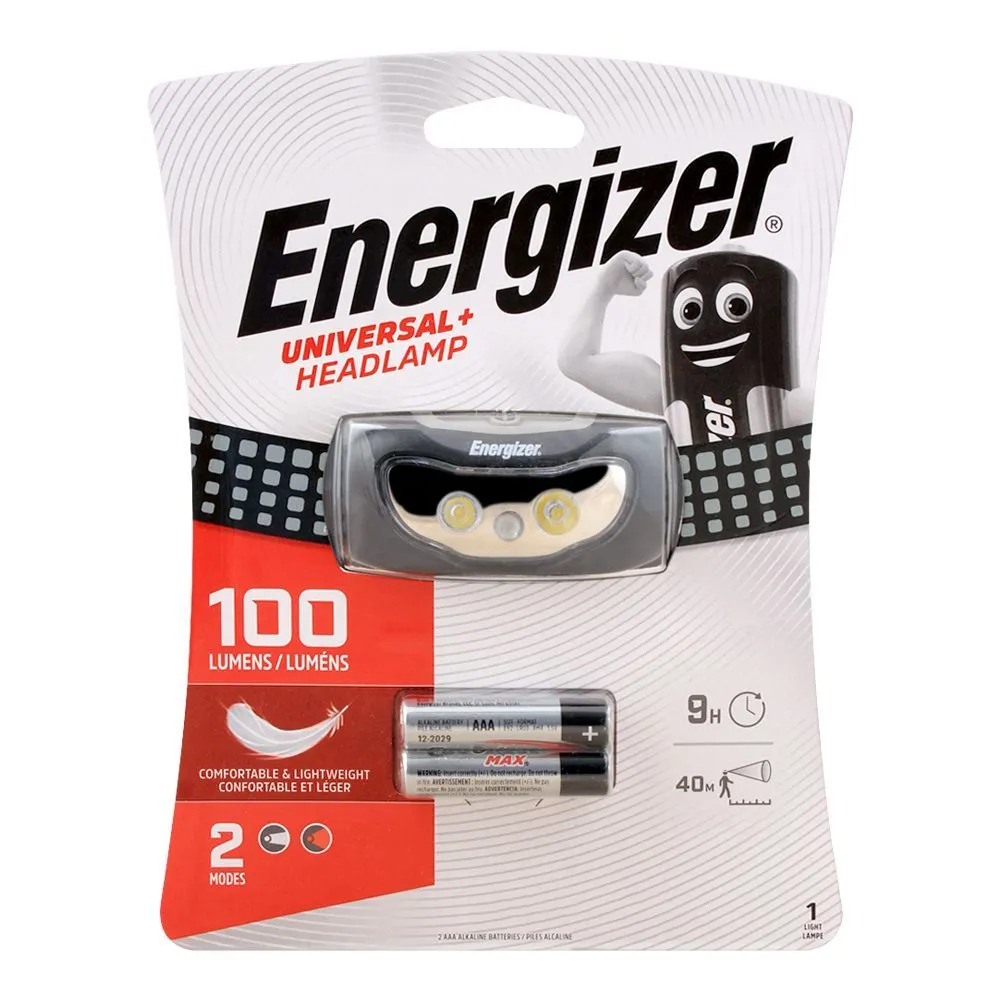 Energizer Universal   Head Lamp, HDCU22 (Pack of 1)