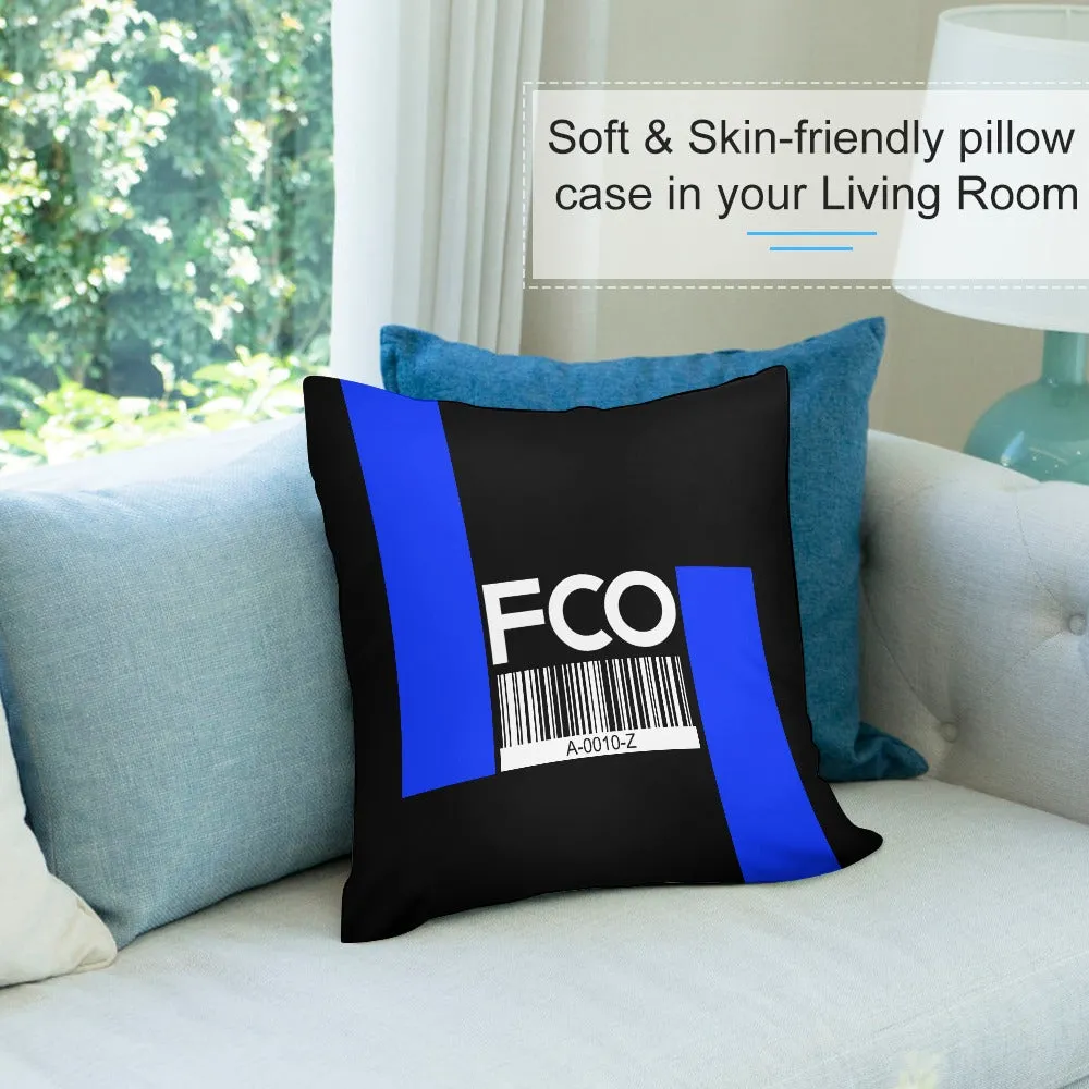 FCO Plush pillow case (double-sided)