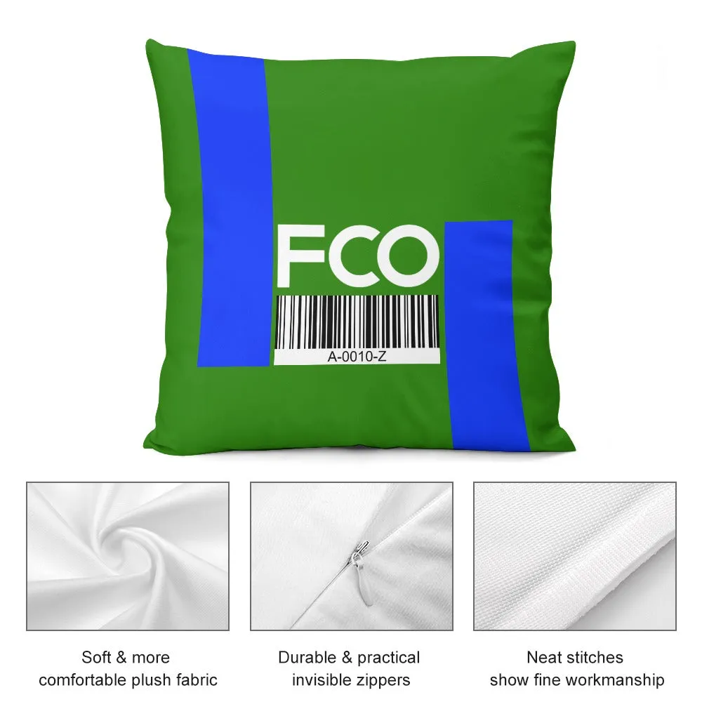 FCO Plush pillow case (double-sided)