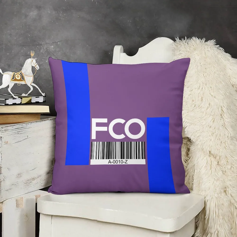 FCO Plush pillow case (double-sided)