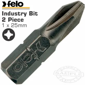 FELo Phillips Ph1 X 25mm 2Pc Ins.Bit FEL02201036