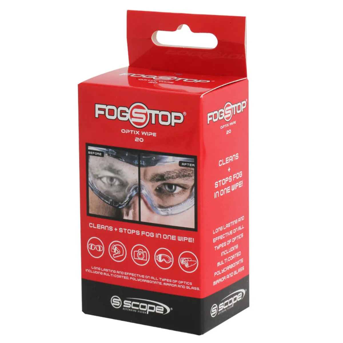 FogStop Optix Wipes