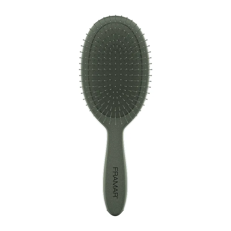 Framar Neutrals Sage Detangle Brush - Evergreen