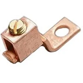 Gardner Bender GSLU-125 Mechanical Lug, 600 V, 6 to 0 Wire, 3/8 in Stud, Copper Contact :CD  2: QUANTITY: 1