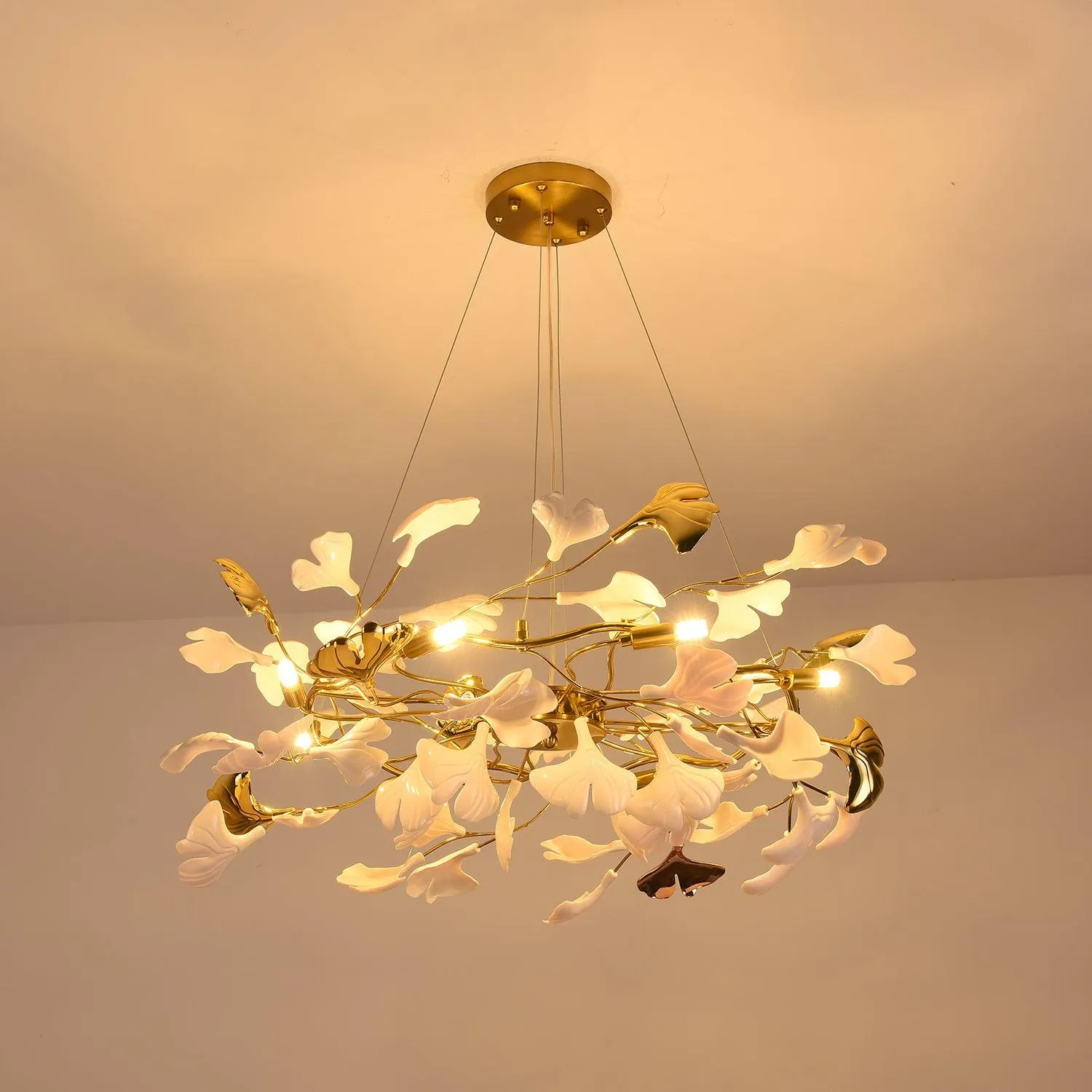 Gingko Chandelier P