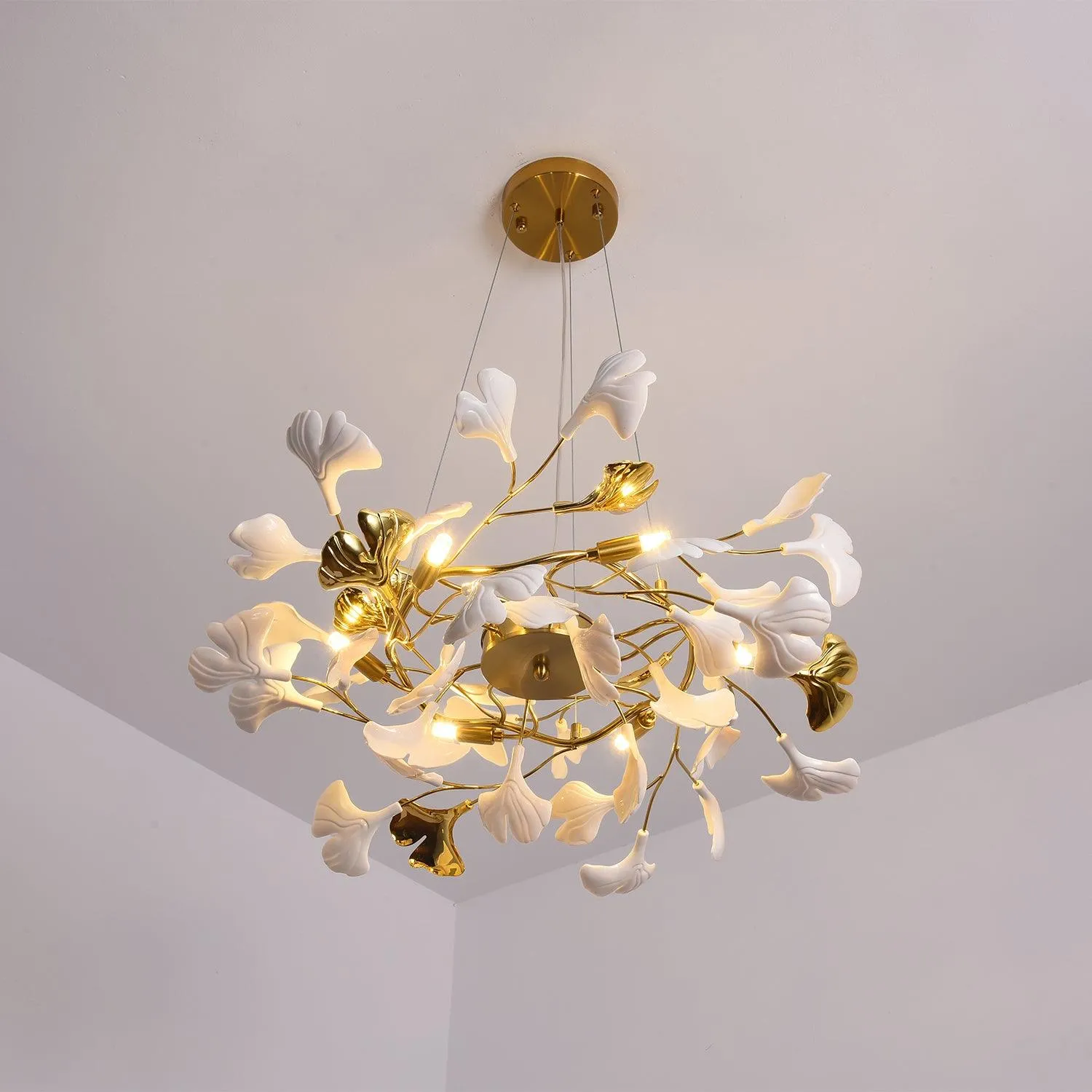 Gingko Chandelier P