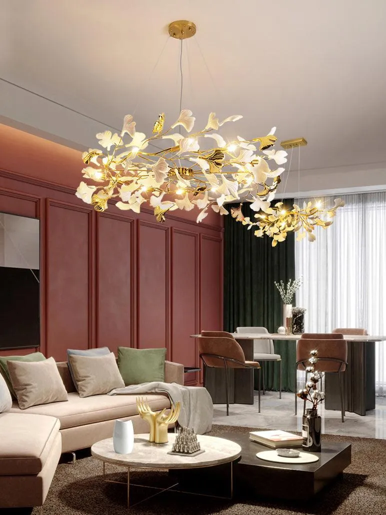 Gingko Chandelier P