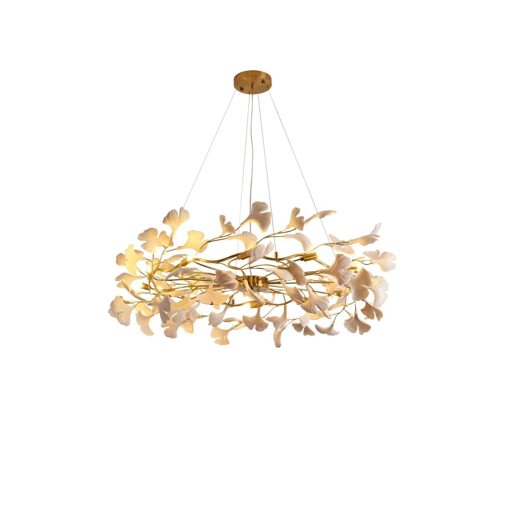 Gingko Chandelier P