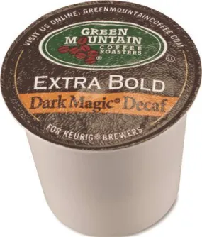 Green Mountain Coffee Dark Magic Decaf Extra Bold Coffee K-Cups 24 Per Box