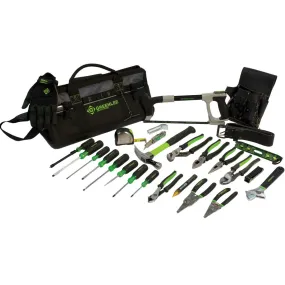 Greenlee 0159-28MULTI 28 Piece 20" Multi-Pocket Heavy-Duty Tool Bag Kit