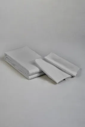 Grey Flat Sheet Set (King Size)