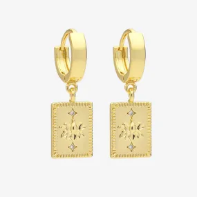 Hari Gold Earring