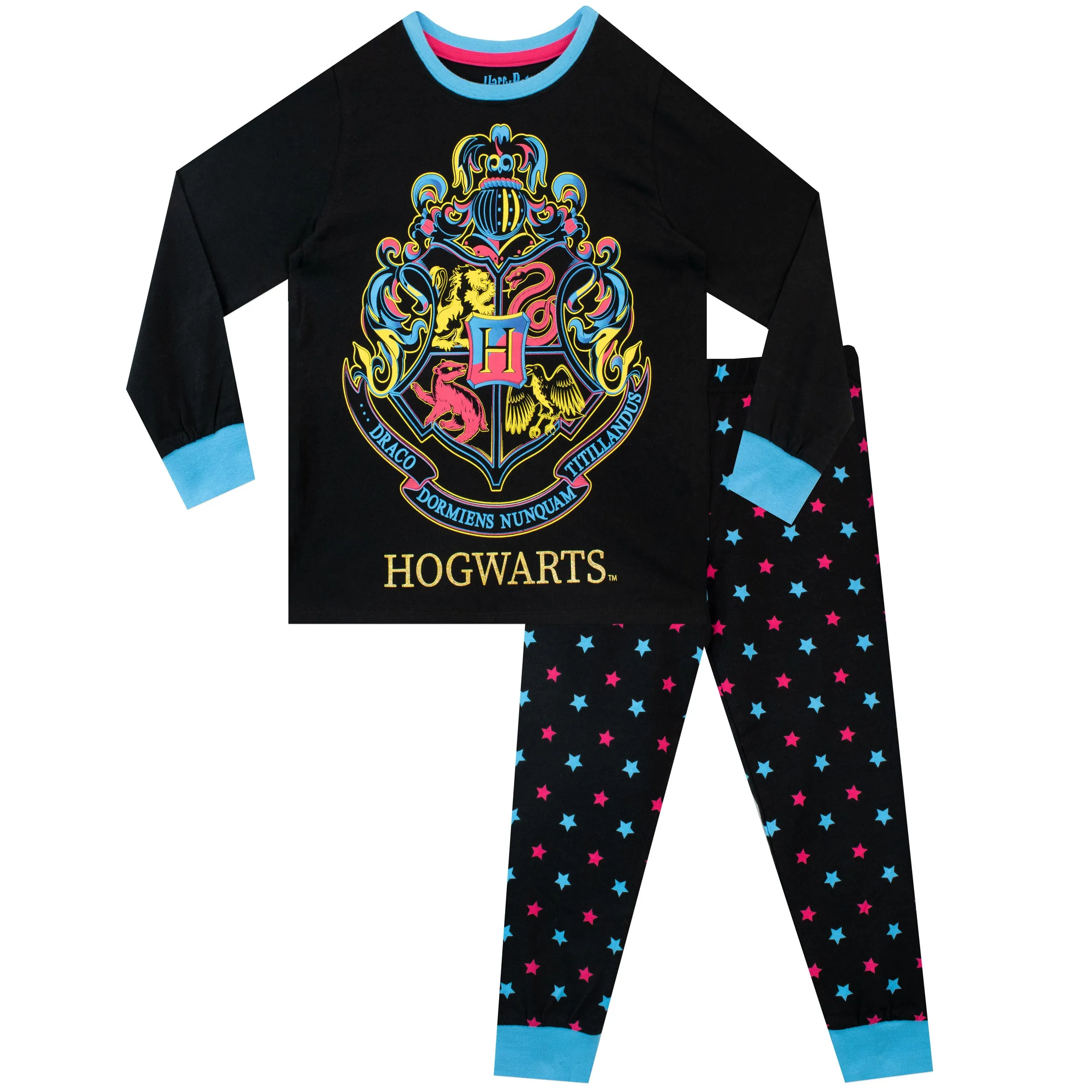 Harry Potter Pyjamas And Dressing Gown Set