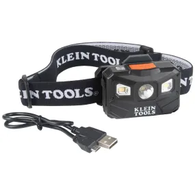 Headlamp - Klein Tools Rechargeable Headlamp with Strap 56048