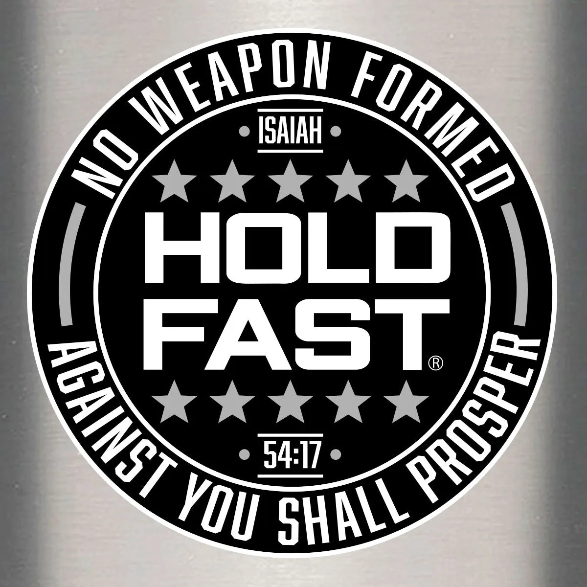 HOLD FAST 20 oz Stainless Steel Tumbler No Weapon