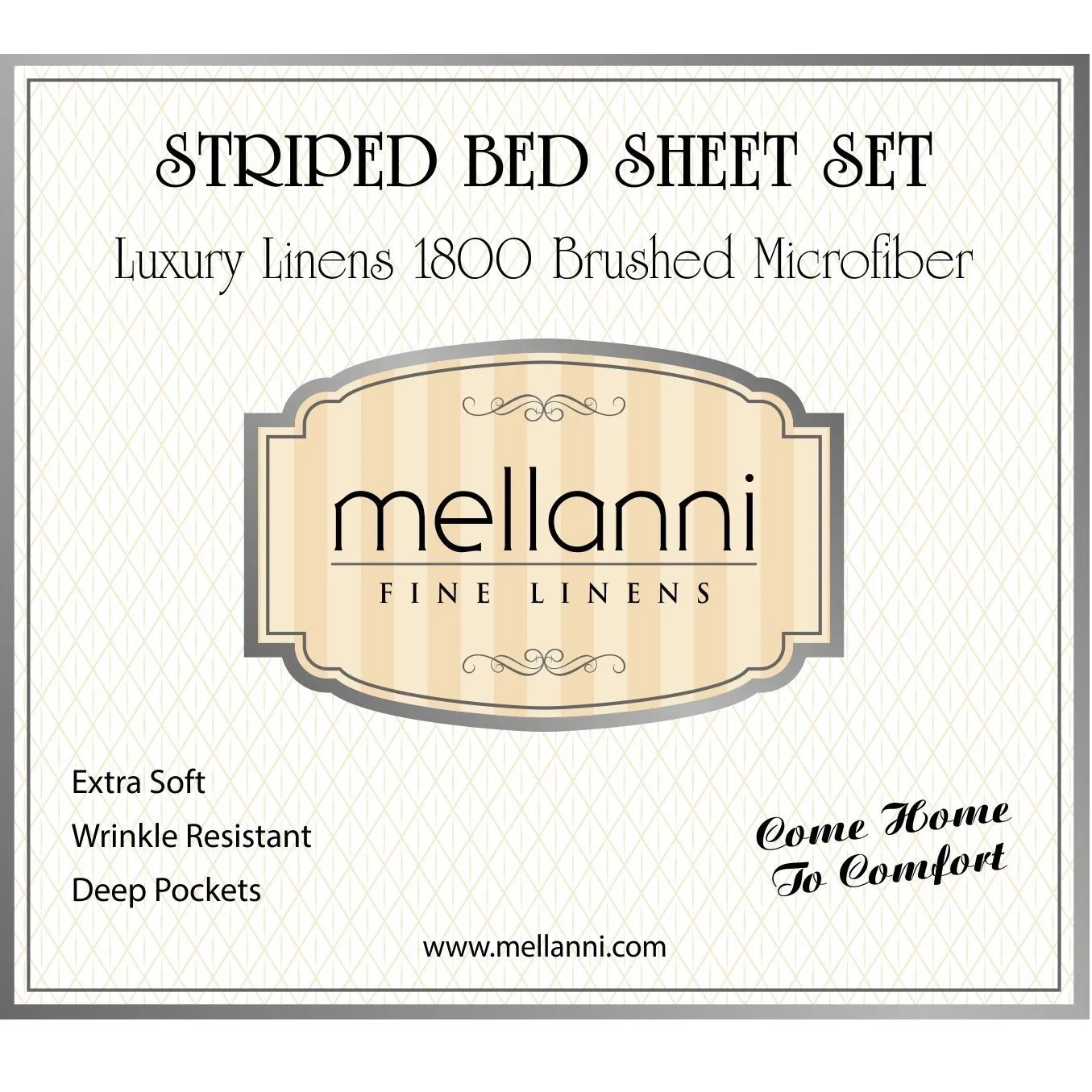 Iconic 4-Piece Microfiber Sheet Set (Last Chance)