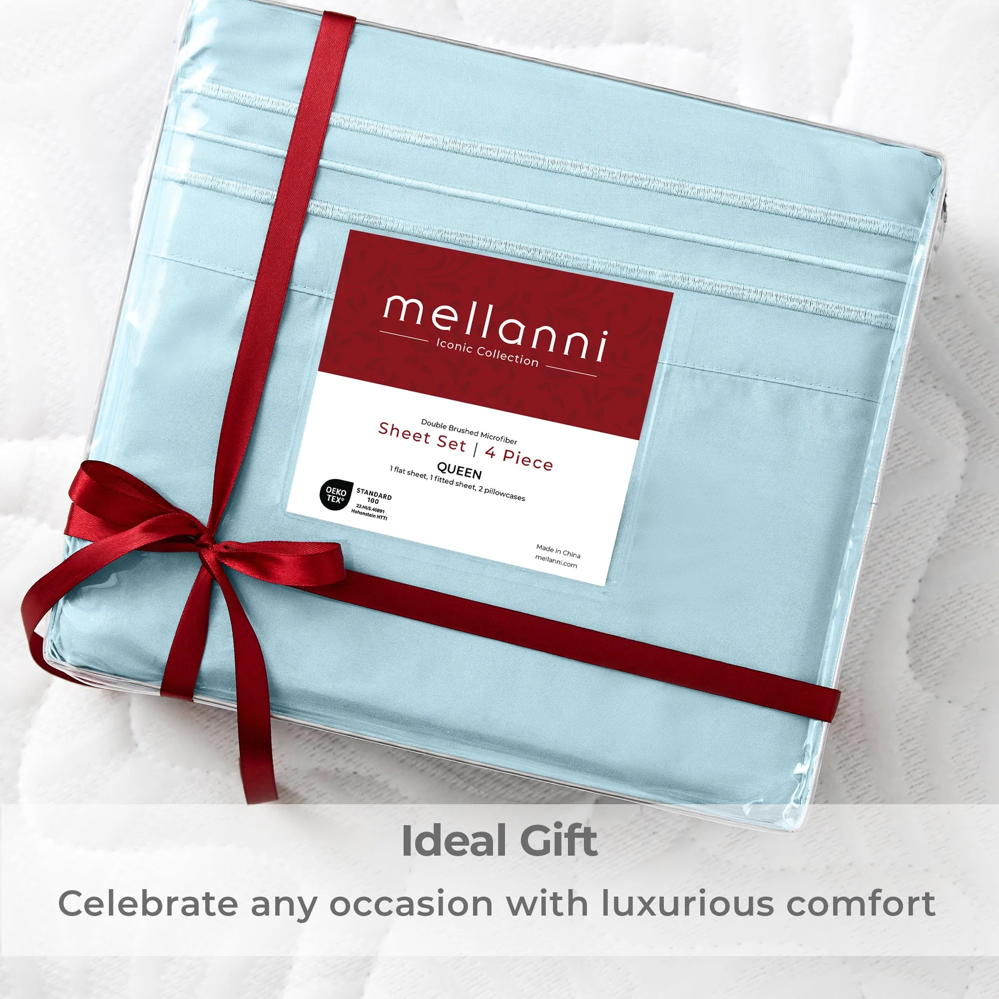 Iconic 4-Piece Microfiber Sheet Set (Last Chance)