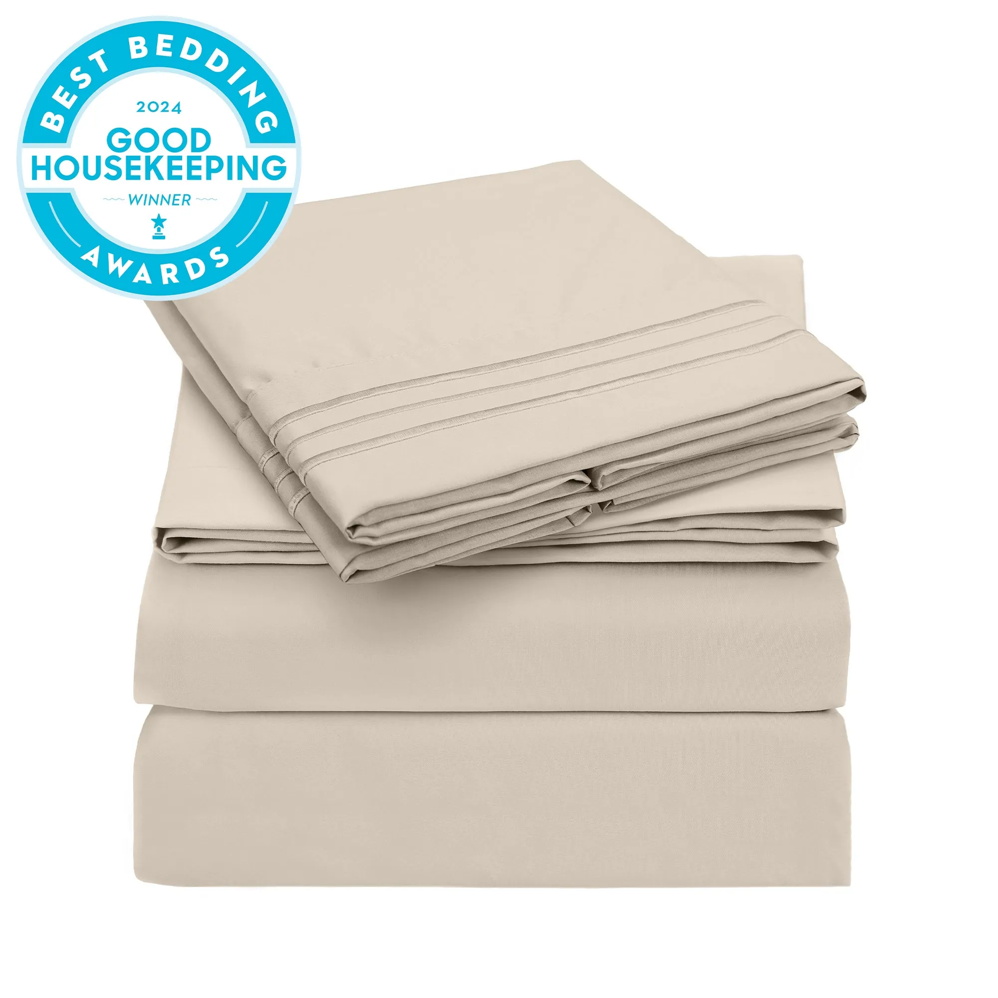 Iconic 4-Piece Microfiber Sheet Set (Last Chance)