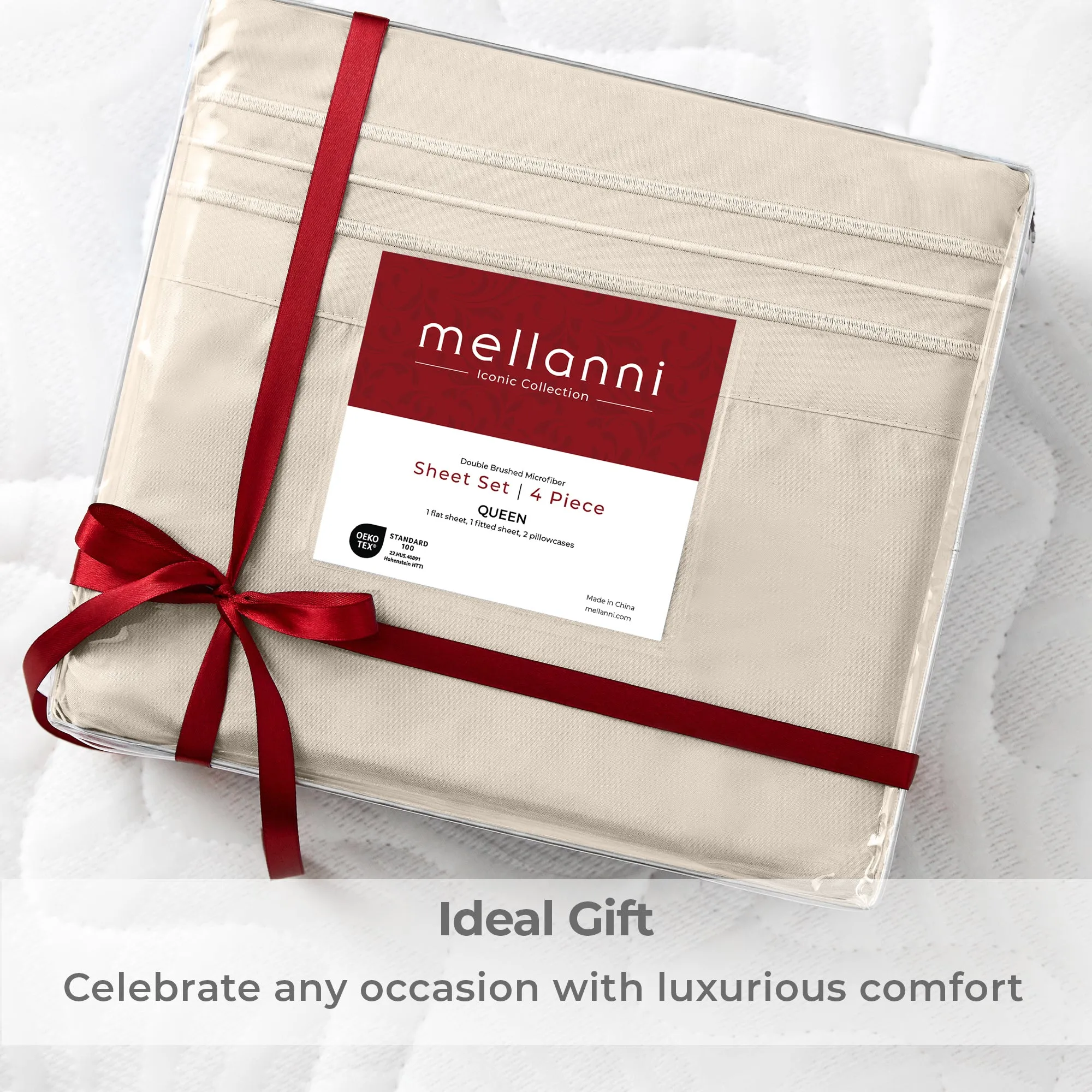 Iconic 4-Piece Microfiber Sheet Set (Last Chance)