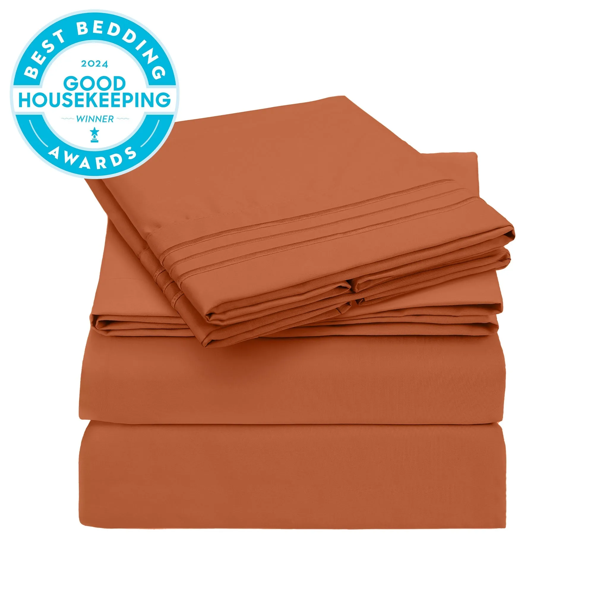 Iconic 4-Piece Microfiber Sheet Set (Last Chance)