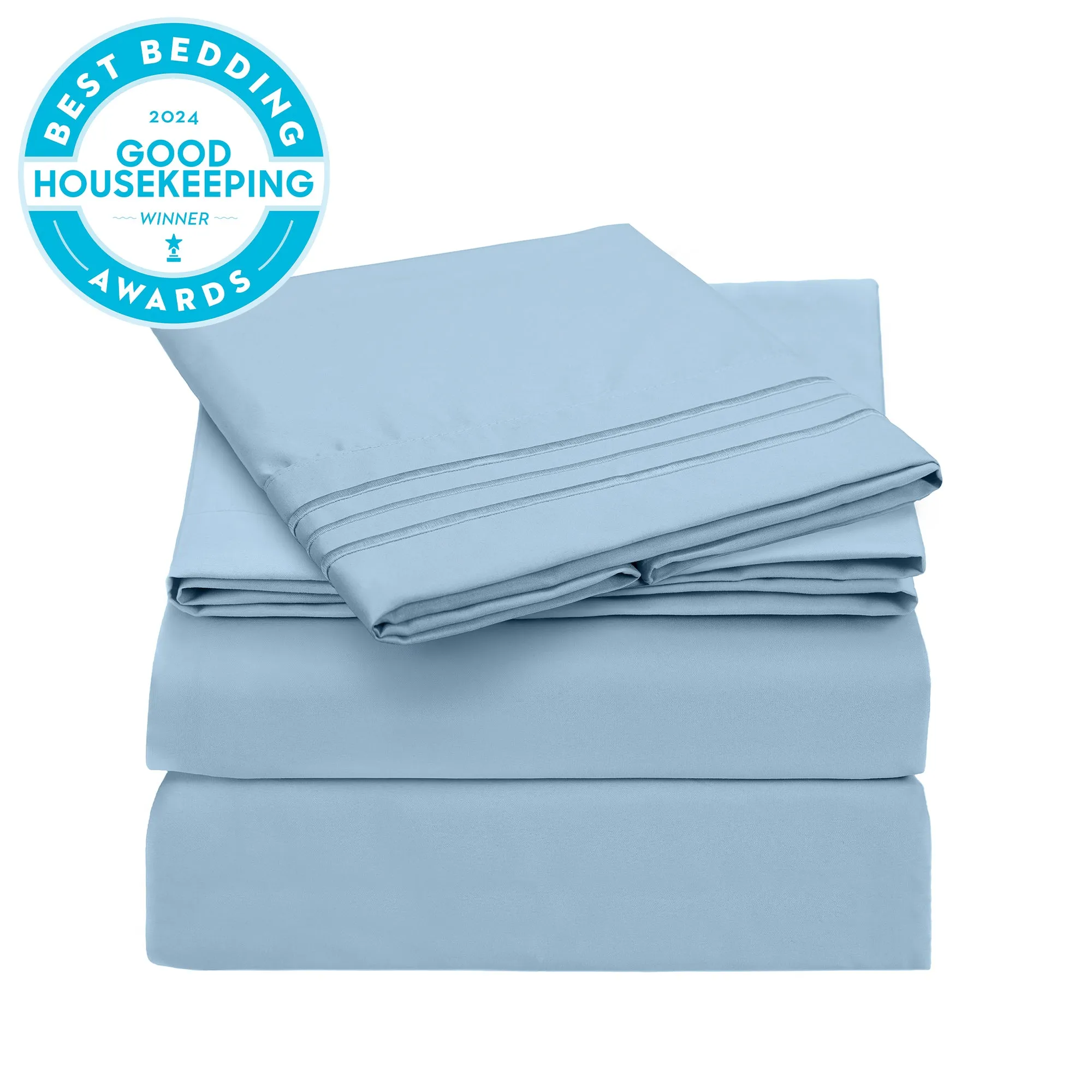 Iconic 4-Piece Microfiber Sheet Set (Last Chance)