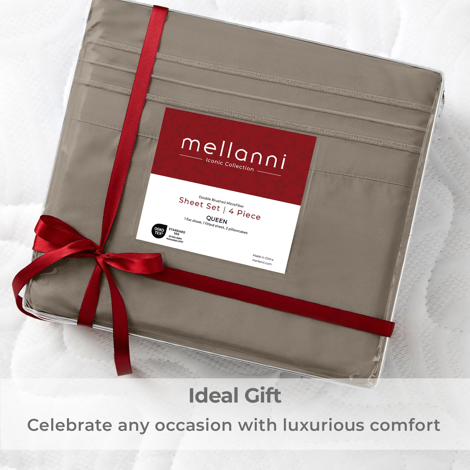 Iconic 4-Piece Microfiber Sheet Set (Last Chance)