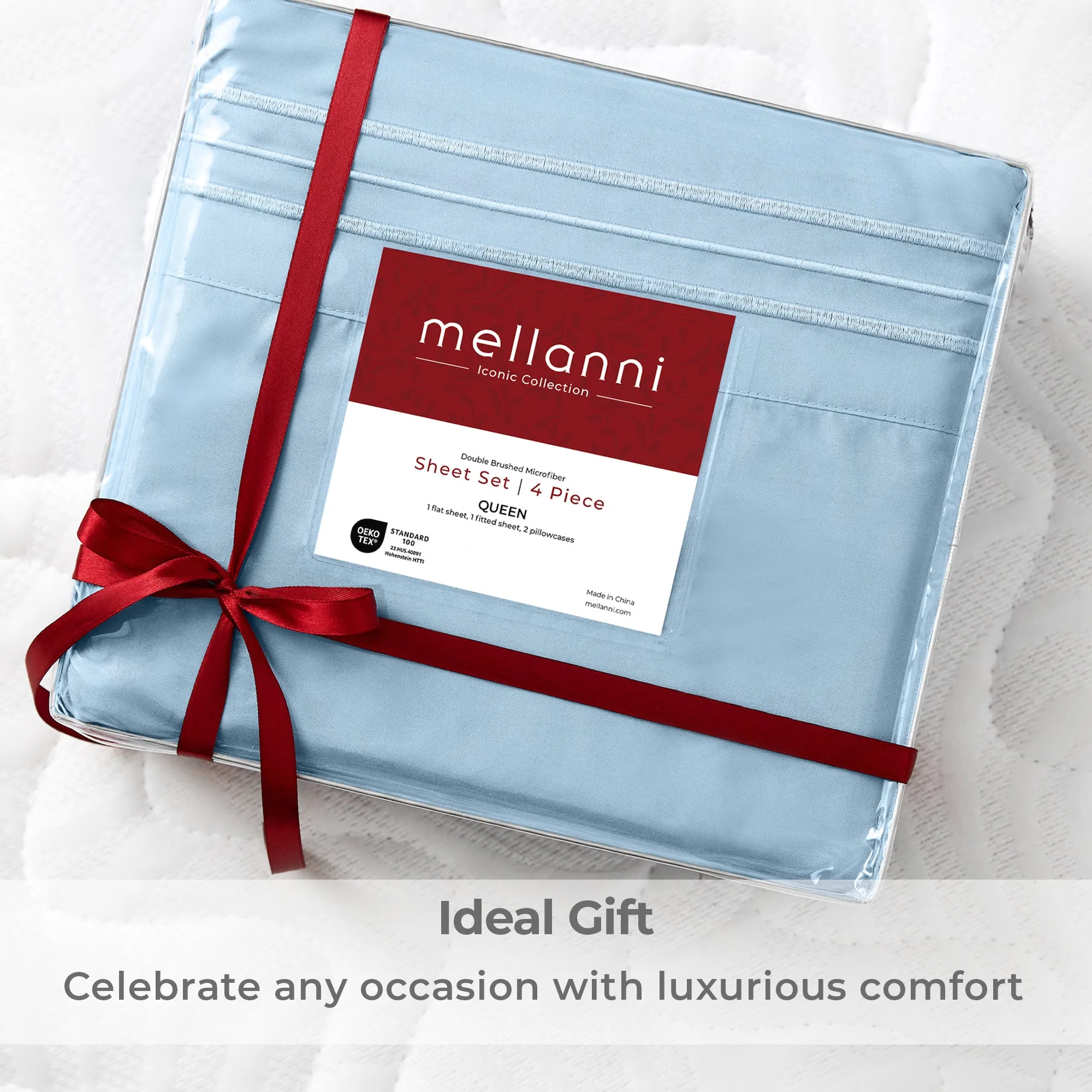 Iconic 4-Piece Microfiber Sheet Set (Last Chance)