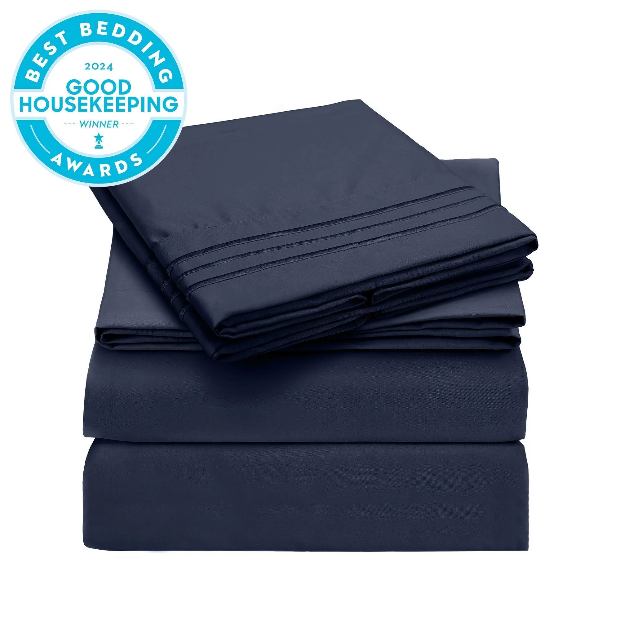 Iconic 4-Piece Microfiber Sheet Set (Last Chance)