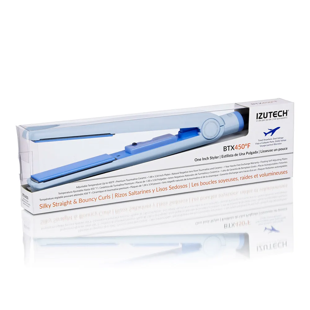 IZUTECH BTX450 Ceramic 1" Flat Iron