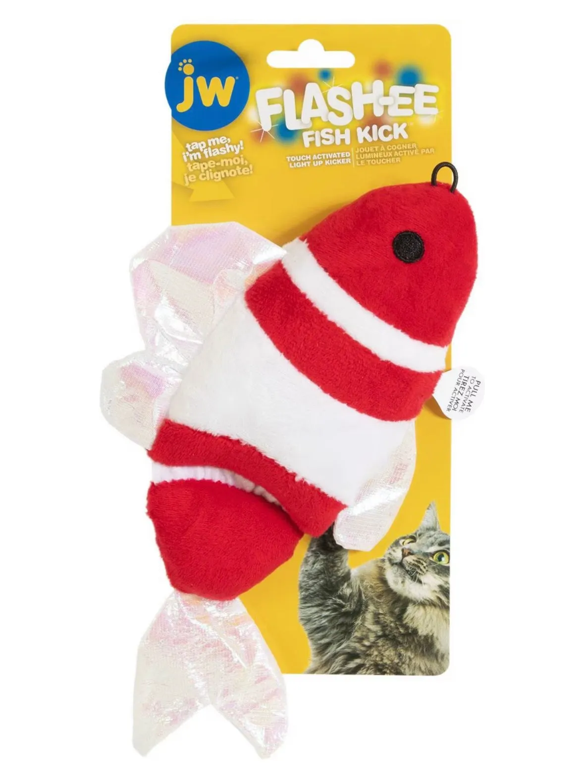 JW CAT FLASH-EE FISH KICKER