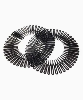 Kashmir Ankara Collection Flexi Combs 2579 Black