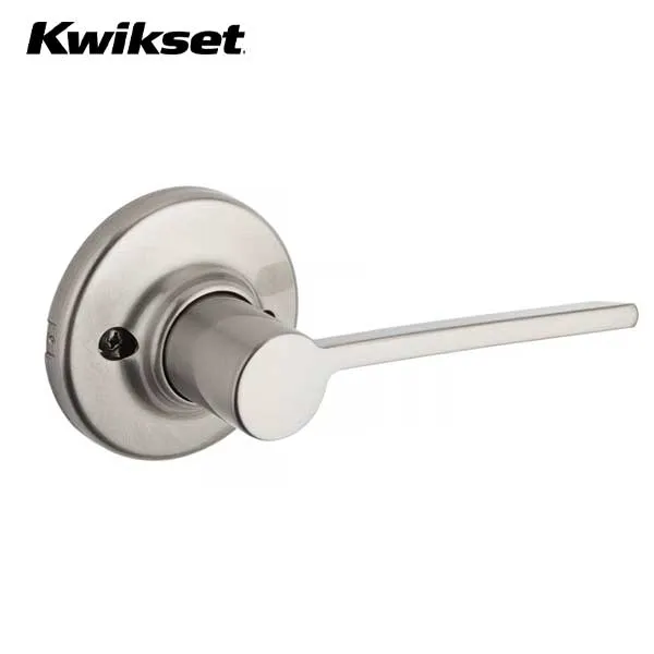 Kwikset - 488LRL- Ladera Lever Set - Round Rose - Half Dummy - Optional Finish - Optional Handing - Grade 2