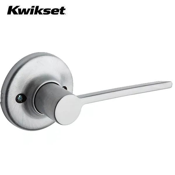 Kwikset - 488LRL- Ladera Lever Set - Round Rose - Half Dummy - Optional Finish - Optional Handing - Grade 2