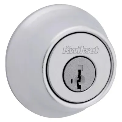 Kwikset 660 Single Cylinder Deadbolt Keyed One Side - featuring SmartKey