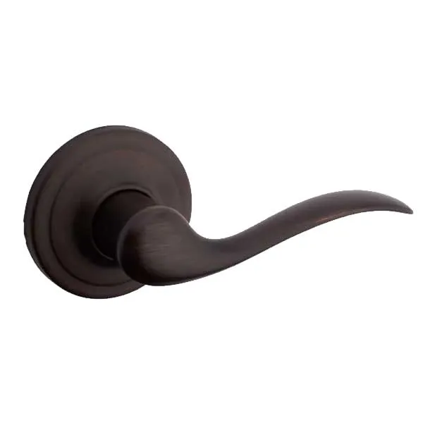 Kwikset - 720TNL - Tustin Lever Set - Round Rose - Passage - 11P - Venetian Bronze - Grade 2