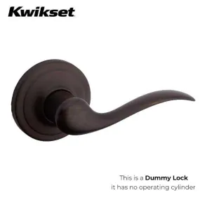 Kwikset - 788TNL - Tustin Lever Set - Round Rose - 11P - Venetian Bronze - Half Dummy - Grade 2 - LH