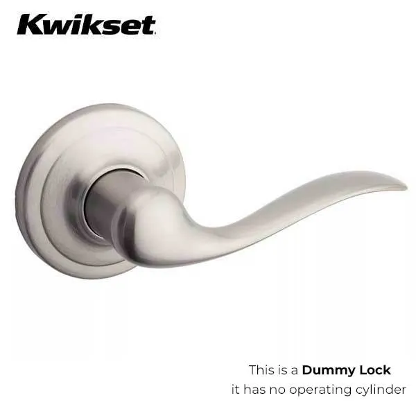 Kwikset - 788TNL - Tustin Lever Set - Round Rose - Half Dummy - 15 - Satin Nickel - Grade 2 - RH