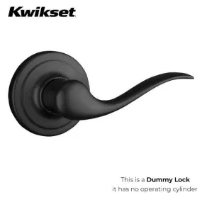 Kwikset - 788TNL - Tustin Lever Set - Round Rose - Half Dummy - 514 - Iron Black- Grade 2 - LH