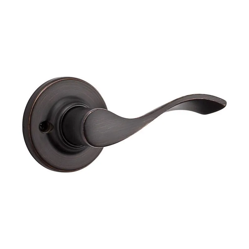 Kwikset Balboa Venetian Bronze Passage Lever Right or Left Handed