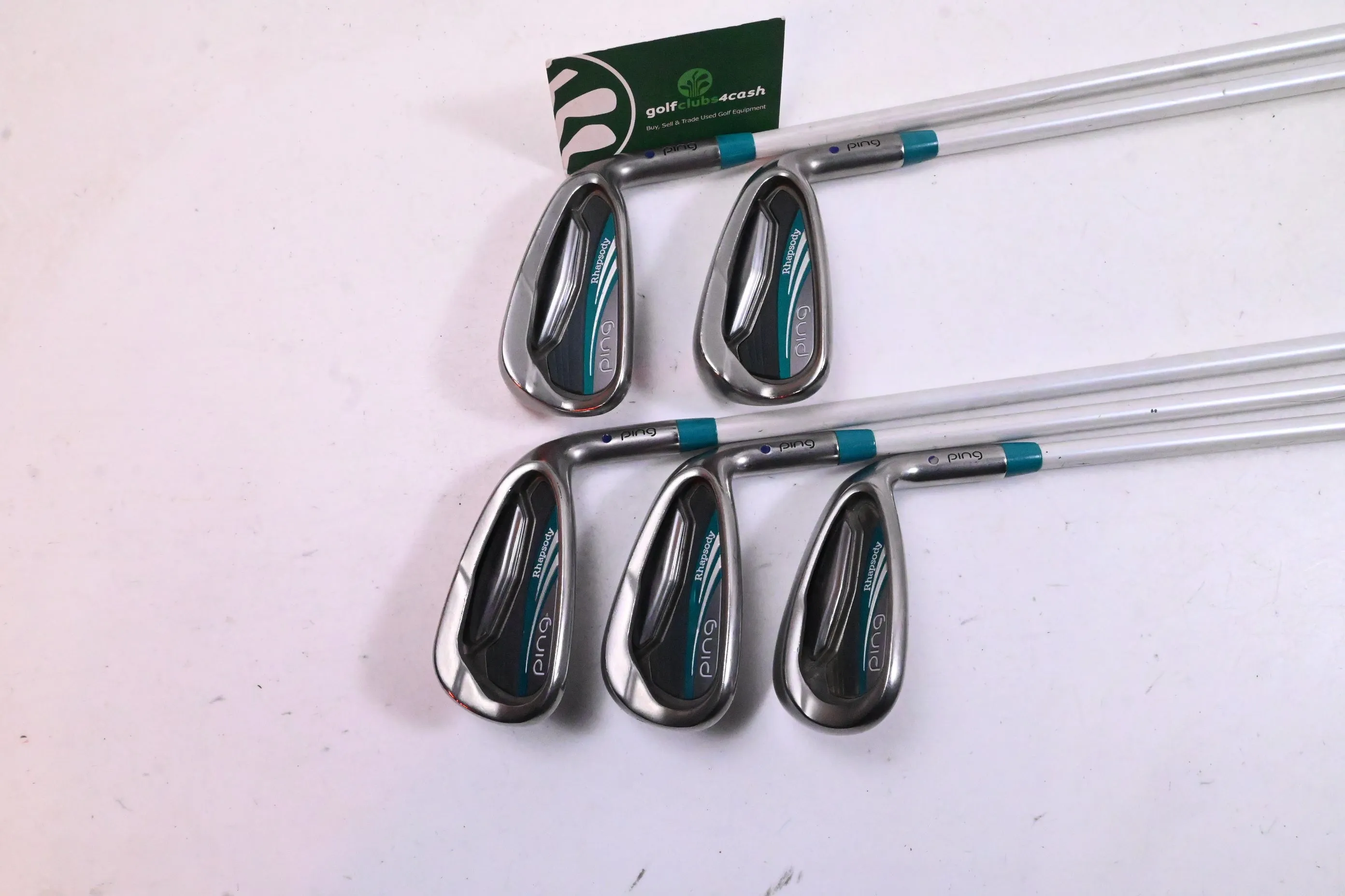 Ladies Ping Rhapsody 2015 Irons / 7-PW SW / Purple Dot / Ladies Flex Ping ULT 220