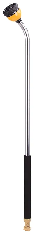 Landscapers Select GW54511/36 Water Wand, 9 -Spray Pattern, Aluminum, Yellow, 36 in L Wand :EA: QUANTITY: 1